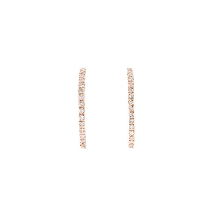 Diamond Cuff Earrings