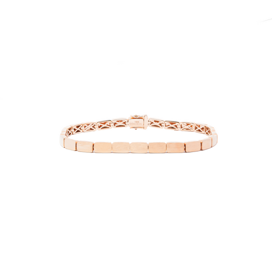 Rose Gold Bar Bracelet for Women