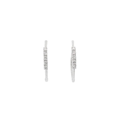 Illusion Thin Hoop Earrings