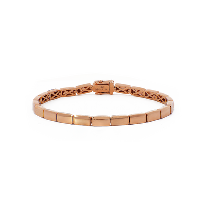 Rose Gold Bar Bracelet for Women