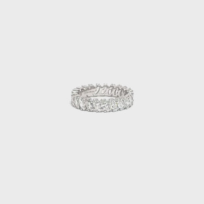 Marquise Diamond Eternity Band